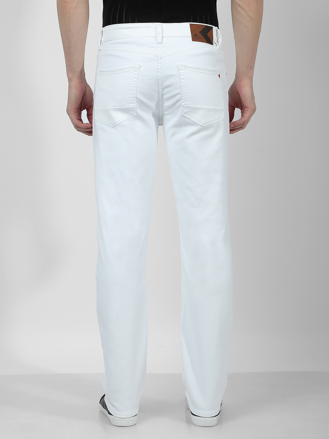 Numero Uno Men Faded White Jeans